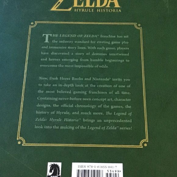 Legend of Zelda Hyrule Historia Nintendo - Picture 2 of 6